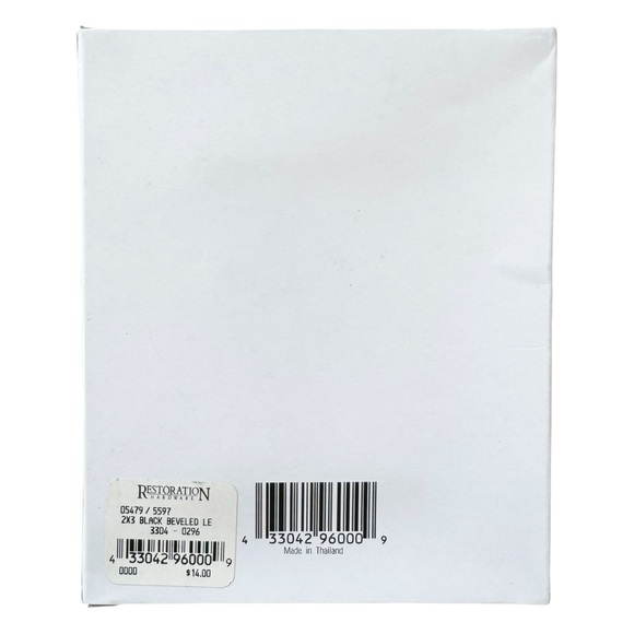 Restoration Hardware Plataeu Leather Beveled Frames for 2x3 photos | Set of 4 - Picture 8 of 8